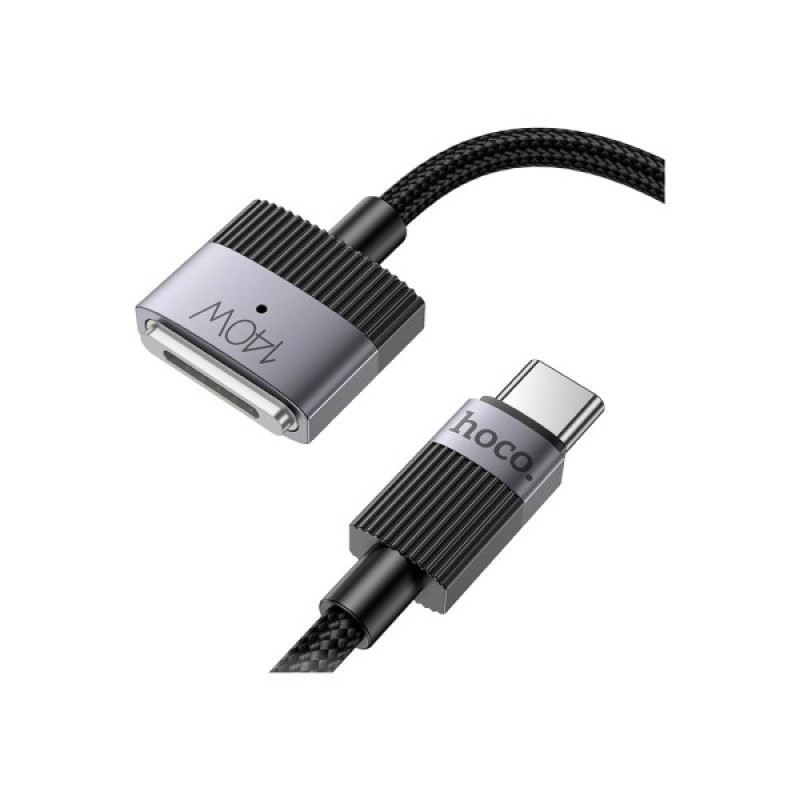 Кабель живлення USB-C to Mag3 1.0m Magnetic U141 black HOCO (6942007642088)