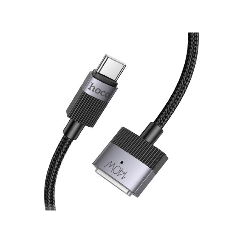 Кабель живлення USB-C to Mag3 1.0m Magnetic U141 black HOCO (6942007642088)