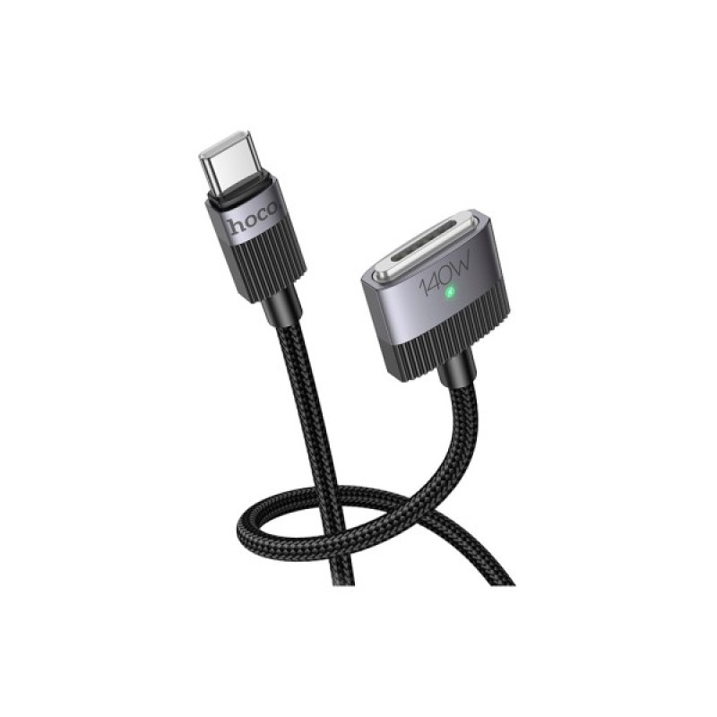 Кабель живлення USB-C to Mag3 1.0m Magnetic U141 black HOCO (6942007642088)