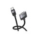 Кабель живлення USB-C to Mag3 1.0m Magnetic U141 black HOCO (6942007642088)