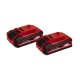 Акумулятор до електроінструменту Einhell Twinpack PXC Plus, 18В, 2х4Ah, 1.25кг (4511629)