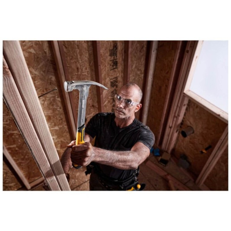 Молоток DeWALT RIP-CLAW, суцільнометалевий, 340 г, з прямим цвяхом. (DWHT51135-0)