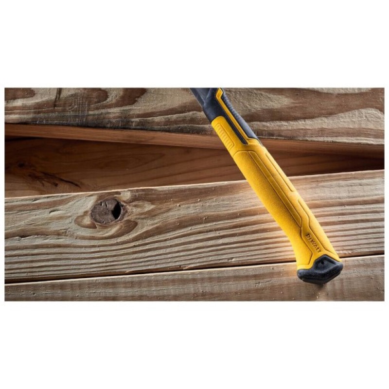Молоток DeWALT RIP-CLAW, суцільнометалевий, 340 г, з прямим цвяхом. (DWHT51135-0)