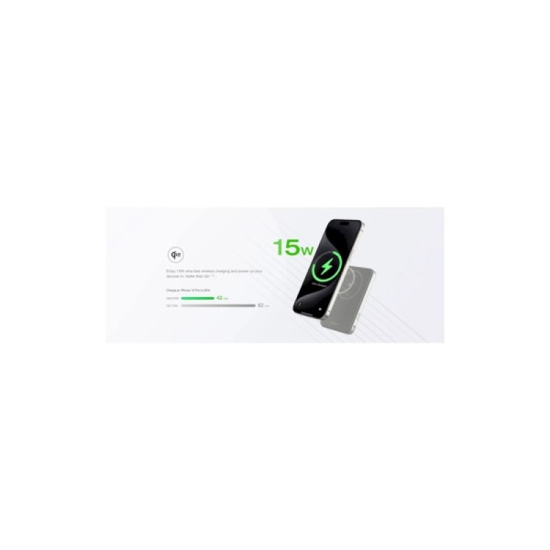 Батарея універсальна EcoFlow RAPID Magnetic Power Bank 5000 Light Blue (EF-RAPID5000-L-EU)