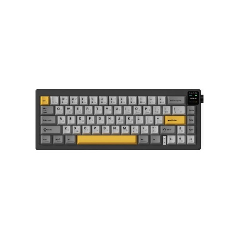 Клавіатура Ajazz AK650 Flying Fish Switch Black RGB USB/Wireless/Bluetooth UA Black (AK650-FF-BGY)