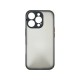Чохол до мобільного телефона Dengos Matte iPhone 16 Pro (black) (DG-TPU-MATT-150)