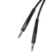 Кабель мультимедійний 3.5mm M to 3.5mm M 1.0m black XO (NBR175A-BK)