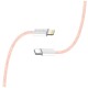 Дата кабель USB-C to Lightning 1.0m 27W pink ColorWay (CW-CBPDCL061-P)