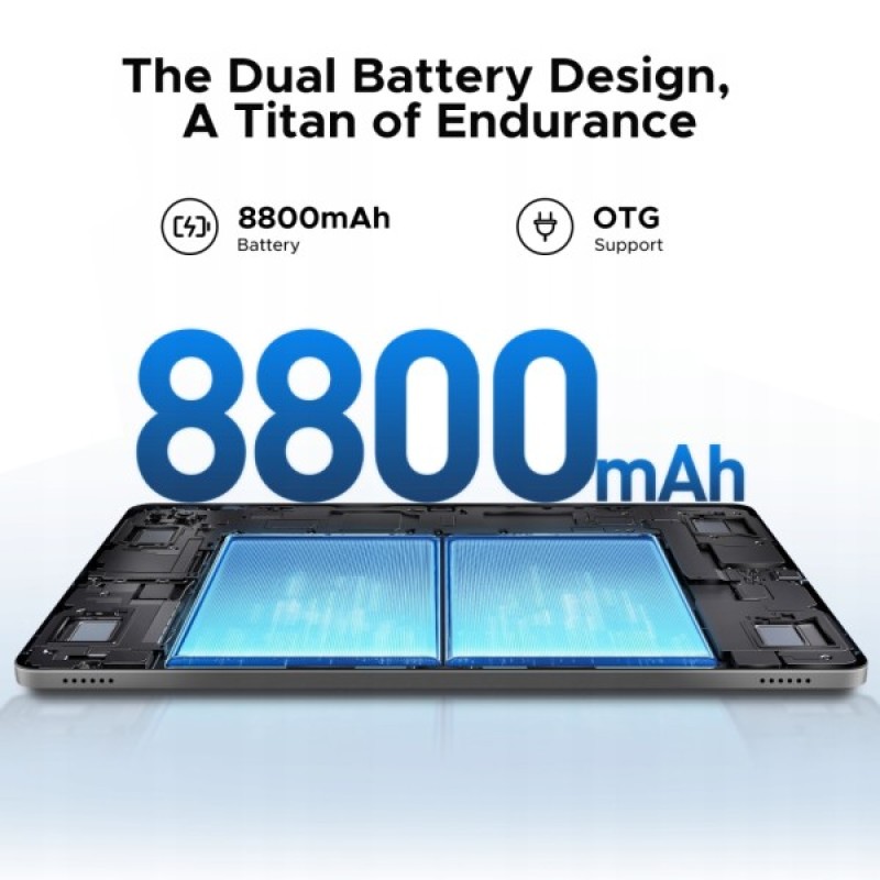 Планшет Doogee T36 12" 8/256GB 4G (LTE) Blue (6923740246917)