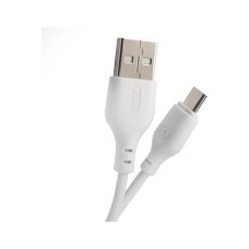 Дата кабель USB 2.0 AM to USB-C 1.0m 2.1A white XO (XO-NB-103-TC-1-WH)