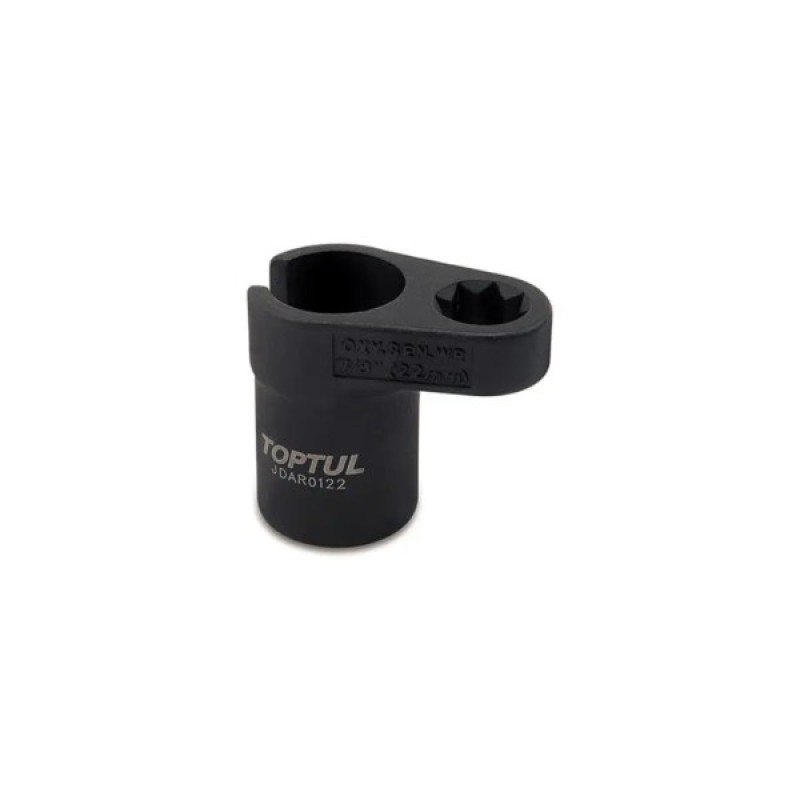Головка торцева Toptul для зняття лямбда зонда 1/2" 22мм (JDAR0122)