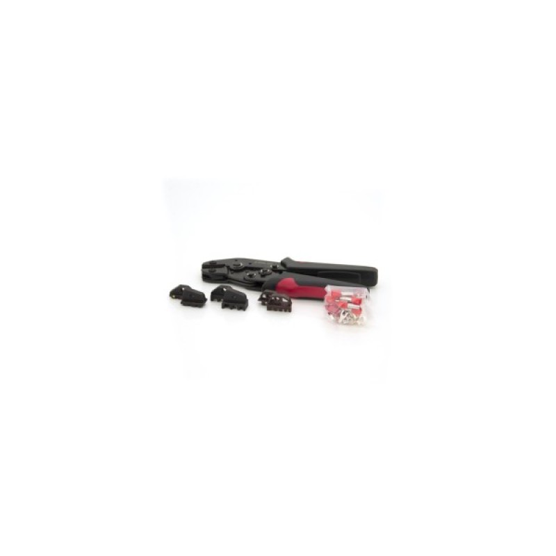 Затиск для клем CINLINELE Black-red + насадки 06 -0.5-6mm2, 02С -0.5-2.5mm2, 16WF -6-16mm2 (Cinlin-06-02C-16WF)