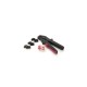 Затиск для клем CINLINELE Black-red + насадки 06 -0.5-6mm2, 02С -0.5-2.5mm2, 16WF -6-16mm2 (Cinlin-06-02C-16WF)