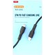 Дата кабель USB-C to Lightning 1.0m 27W Rock XO (NBQ231A_White)