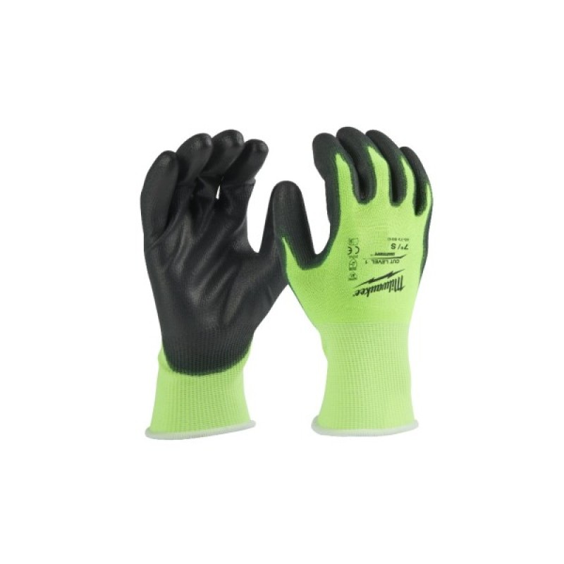 Захисні рукавиці Milwaukee Hi-Vis Cut розмір XL/10, 12 пар (4932492916)