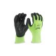 Захисні рукавиці Milwaukee Hi-Vis Cut розмір XL/10, 12 пар (4932492916)