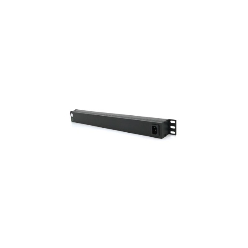 Силовий блок 19" 9 розеток С13, без кабеля, вимикач, метал. корпус Voltronic (PPX9PDUGR)