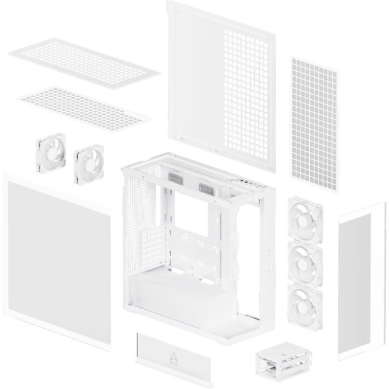 Корпус Arctic XTENDER WHT (ACPCC00014A)