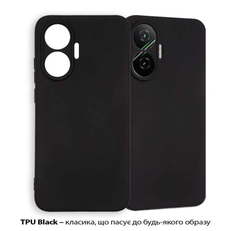 Чохол до мобільного телефона BeCover Silicone Poco F7 Black (713776)