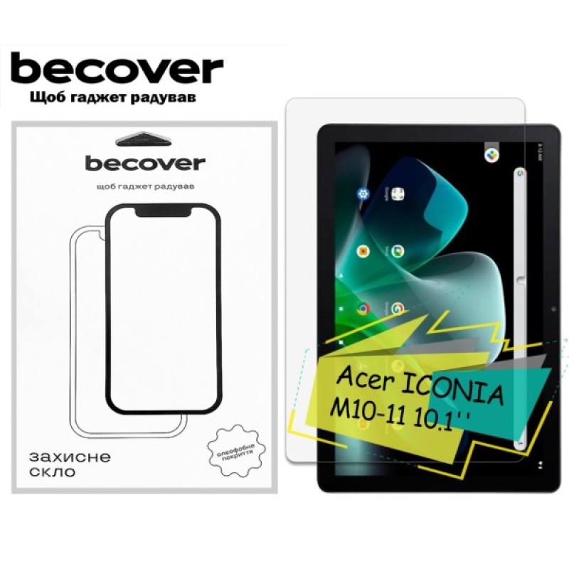 Скло захисне BeCover Acer ICONIA M10-11 10.1'''' (713126)