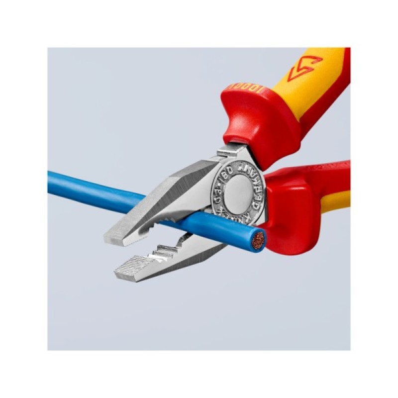 Плоскогубці KNIPEX комбіновані діелектричні VDE (03 06 160)