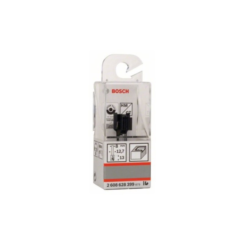 Фреза Bosch Professional шарнірна, Std, S8, D12.7, L12.7 (2.608.628.399)