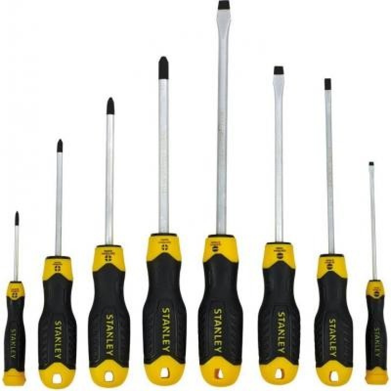 Набір інструментів Stanley отверток “CushionGrip” 8шт. (STMT1-74181) (STMT1-74181)