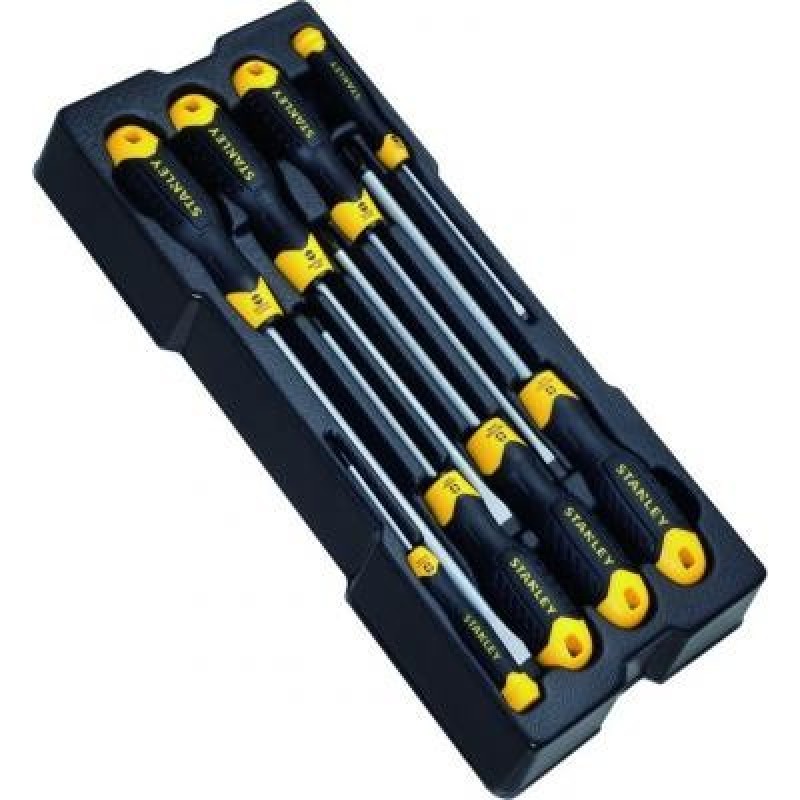 Набір інструментів Stanley отверток “CushionGrip” 8шт. (STMT1-74181) (STMT1-74181)