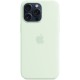 Чохол до мобільного телефона Apple iPhone 15 Pro Max Silicone Case with MagSafe - Soft Mint,Model A3126 (MWNQ3ZM/A)
