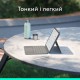 Чохол до планшета Logitech Combo Touch for iPad Air 13-inch (M2) OXFORD GREY - US (L920-012618)