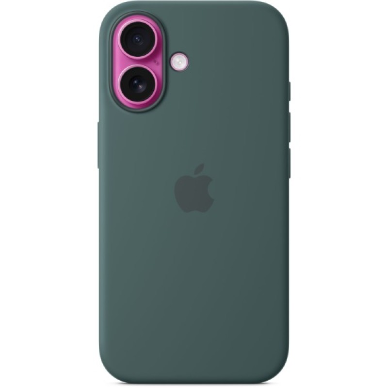 Чохол до мобільного телефона Apple iPhone16 Silicone Case with MagSafe - Lake Green (MYY83ZM/A)