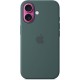 Чохол до мобільного телефона Apple iPhone16 Silicone Case with MagSafe - Lake Green (MYY83ZM/A)