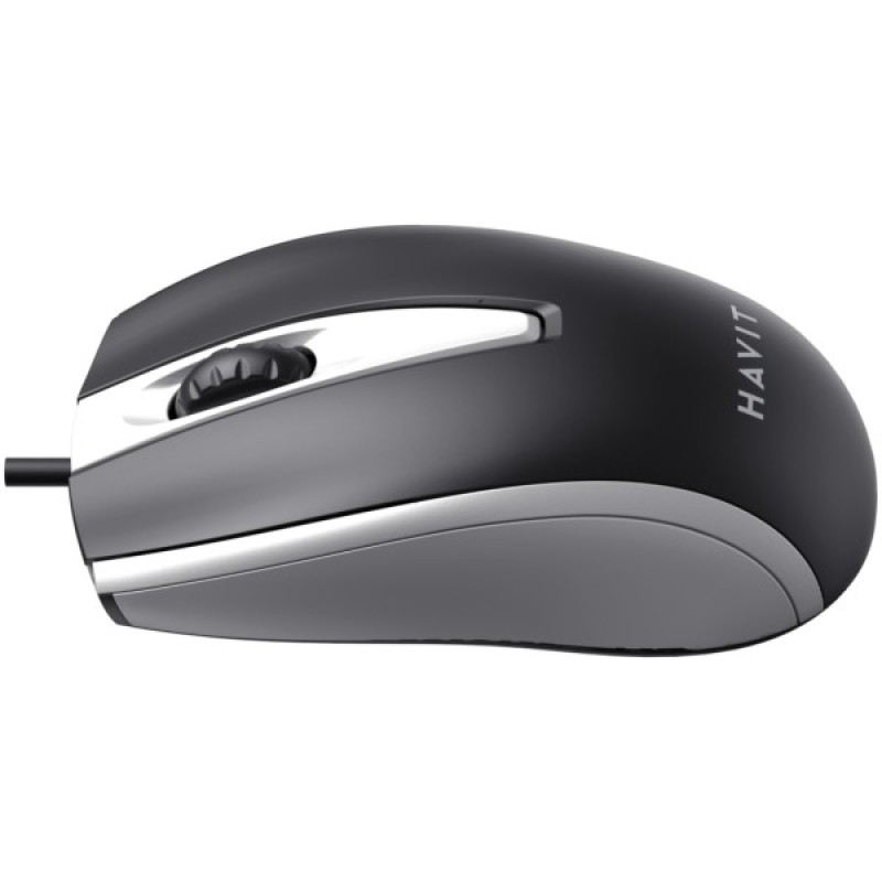Мишка Havit HV-MS871 USB Gray (6939119020316)