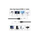 Кабель мультимедійний HDMI to HDMI 5.0m v2.1 8K60Hz 4K120Hz Choetech (XHH-TP21-BK)
