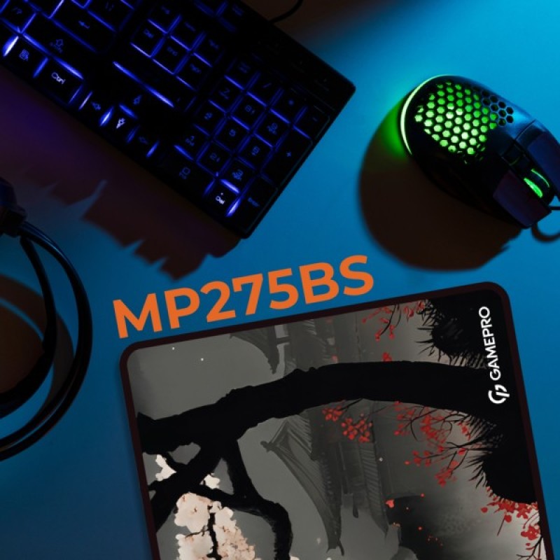 Килимок для мишки GamePro Speed/Control Black-Red (MP275BS)