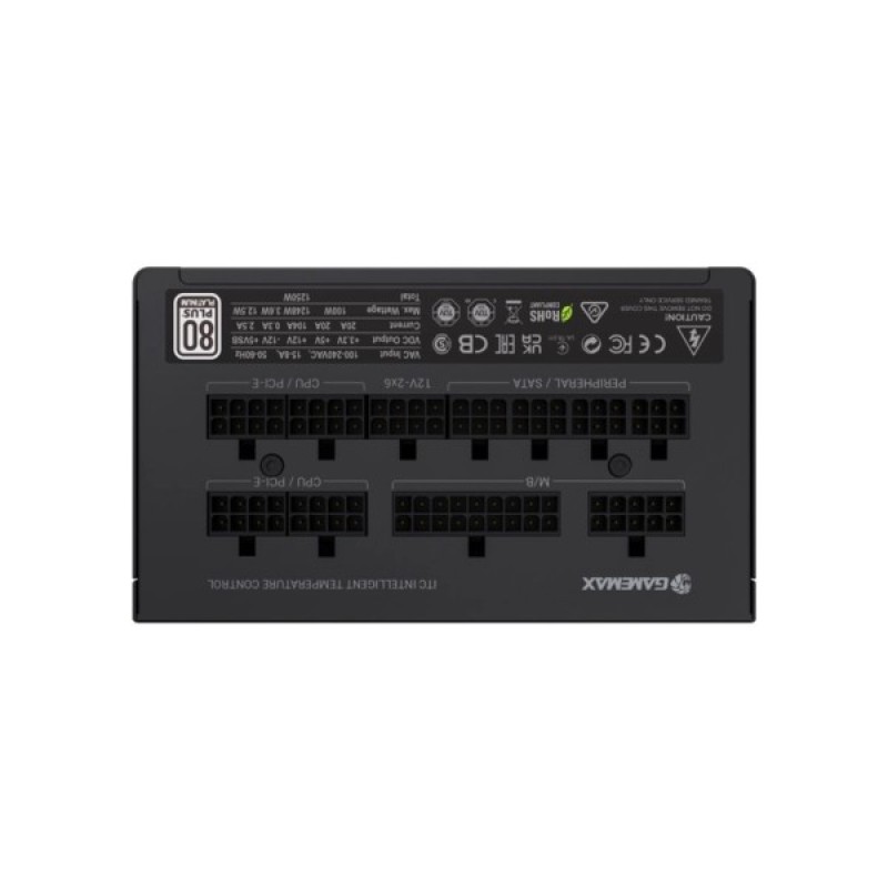 Блок живлення Gamemax 1250W (GX-1250 PRO BK(ATX3.1PCIe5.1))