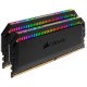 Модуль пам'яті для комп'ютера DDR4 16GB (2x8GB) 3200 MHz Dominator Platinum RGB Black Corsair (CMT16GX4M2Z3200C16)