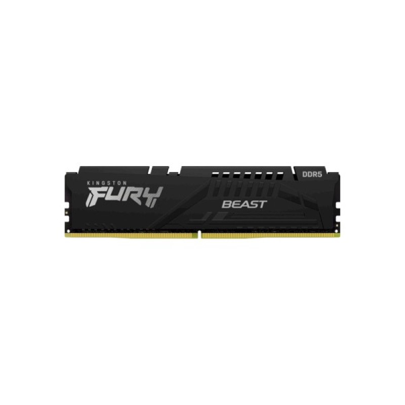 Модуль пам'яті для комп'ютера DDR5 32GB (2x16GB) 6000 MHz Beast AM5 Black Kingston Fury (ex.HyperX) (KF560C36BBEK2-32)