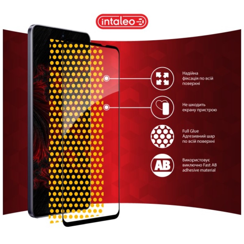 Скло захисне Intaleo Full Glue Realme 13 5G Black (1283126607585)