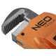 Ключ Neo Tools трубний Stillson, робочий діапазон 0-100мм, 600мм (02-419)