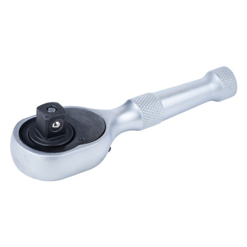 Тріскачка Sigma укорочена з металевою ручкою 1/2" 140мм 45T CrV (6050231)