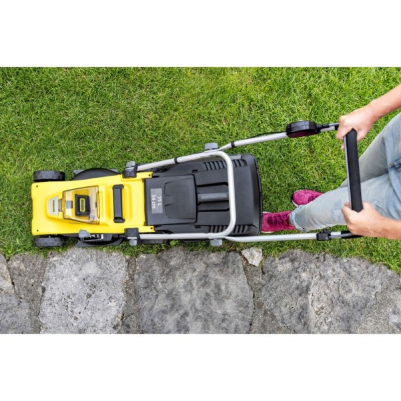 Газонокосарка Karcher LMO 3-18 Battery 18V, 34см, 25-60мм (без АКБ та ЗП) (1.445-410.0)