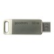 USB флеш накопичувач Goodram 32GB ODA3 Silver USB 3.0 / Type-C (ODA3-0320S0R11)