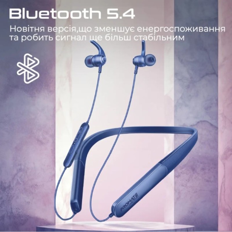 Навушники Promate Leap-200H Blue (leap-200h.blue)