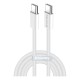 Дата кабель USB-C to USB-C 1.0m 60W 3.0А grey ColorWay (CW-CBPDCC061-GR)
