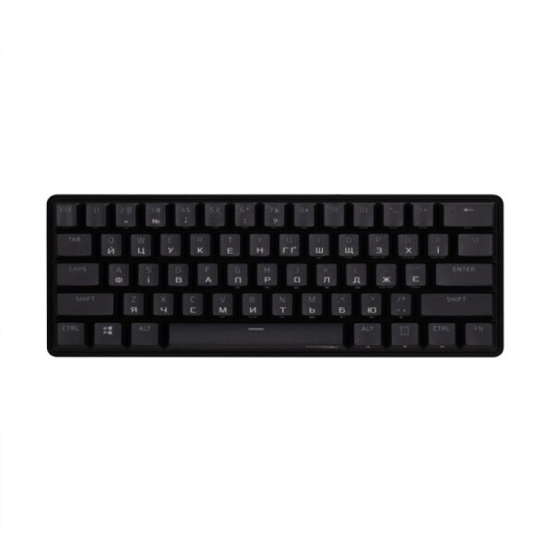Клавіатура HyperX Alloy Origins 60 USB UA Black (4P5N4AA)