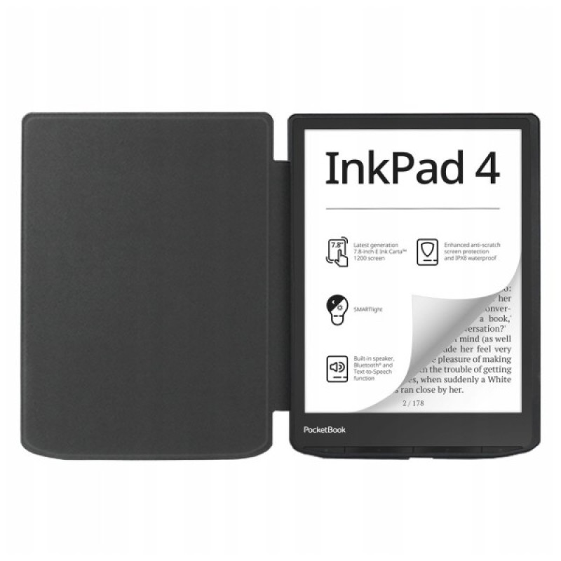 Чохол до електронної книги BeCover PocketBook 743G InkPad 4/InkPad Color 2/InkPad Color 3 (7.8") Dark Green (710068)