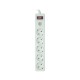 Мережевий фільтр живлення PowerPlant 5м, 5 розеток, USB 2.1A (JY-1056U/5) (PPSA10M50S5U)