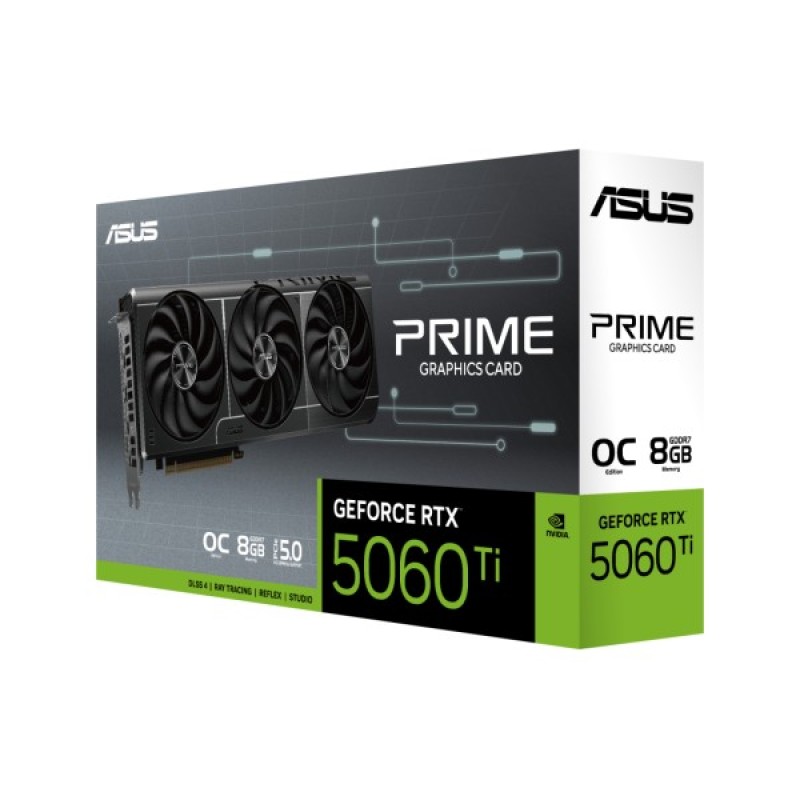 Відеокарта ASUS GeForce RTX5060Ti 8Gb PRIME OC (PRIME-RTX5060TI-O8G)