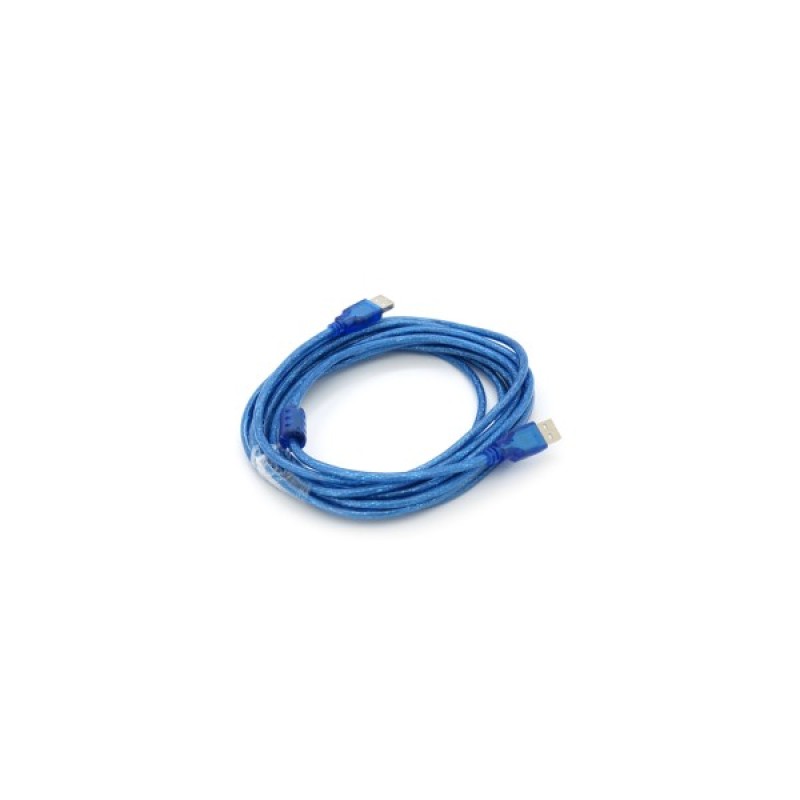 Дата кабель USB 2.0 AM/AM 5.0m blue Ritar (YT-AM/AM-5.0TBL)